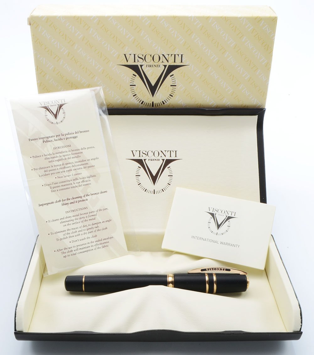 Visconti Homo Sapiens Fountain Pen - Bronze Age, Lava, Extra Fine
